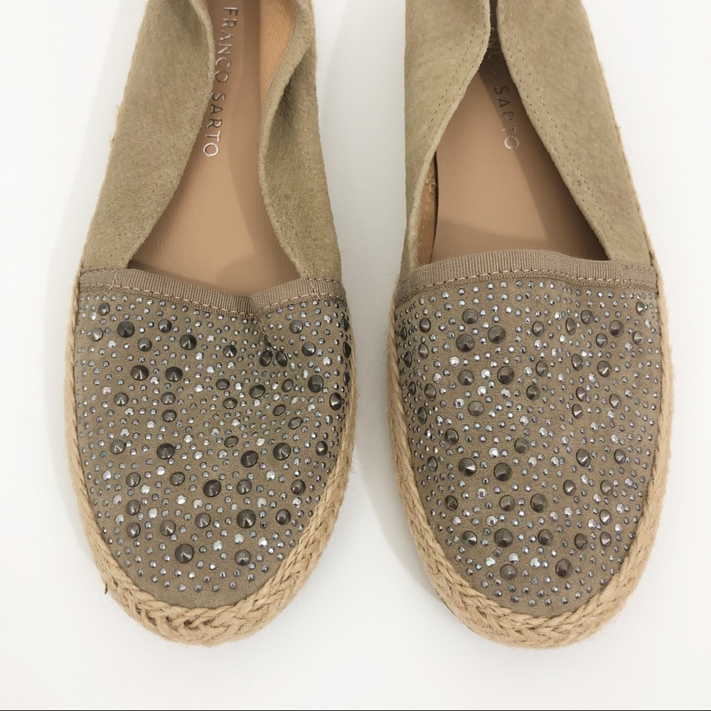 Franco Sarto | Lucille Studded Espadrille Flats